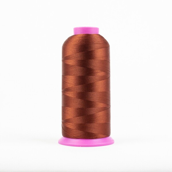 Wonderfil Threads Polyfast Polyester 40wt 5000yd Dark Copper Brown Polyfast Polyester 40wt 5000yd Dark Copper Brown