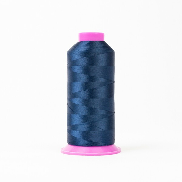 Wonderfil Threads Polyfast Polyester 40wt 5000yd Navy Blue Polyfast Polyester 40wt 5000yd Navy Blue