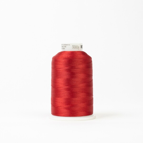 Wonderfil Threads Polyfast Polyester 40wt 5000yd Poppy Red Polyfast Polyester 40wt 5000yd Poppy Red