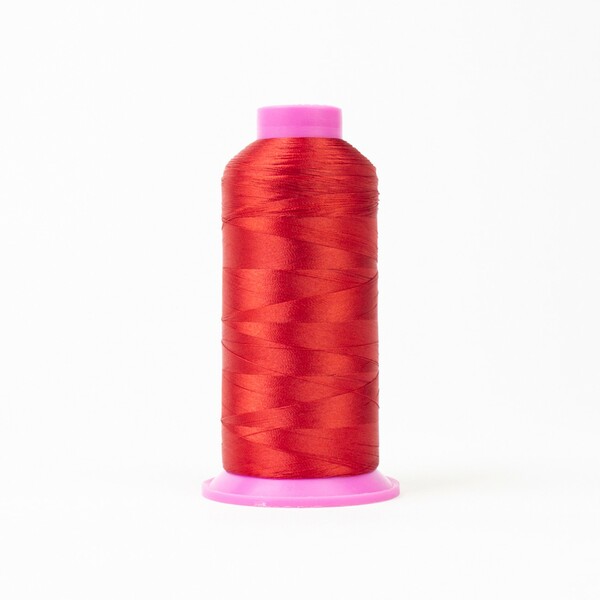 Wonderfil Threads Polyfast Polyester 40wt 5000yd Satin Red Polyfast Polyester 40wt 5000yd Satin Red