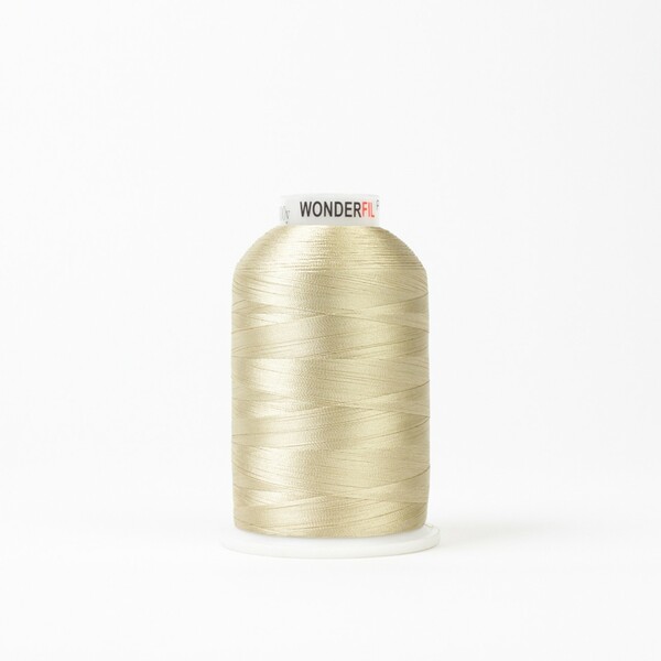 Wonderfil Threads Polyfast Polyester 40wt 5000yd Tan Polyfast Polyester 40wt 5000yd Tan