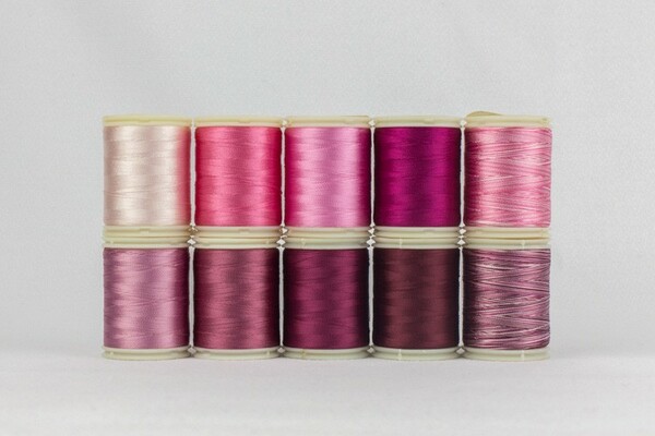 Wonderfil Threads HRMPKPNK Splendor Harmony Pack Set Pink Colorway