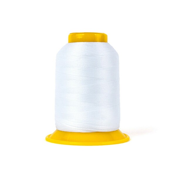 Wonderfil Threads SL-74 SoftLoc Wooly Polyester 2743m White
