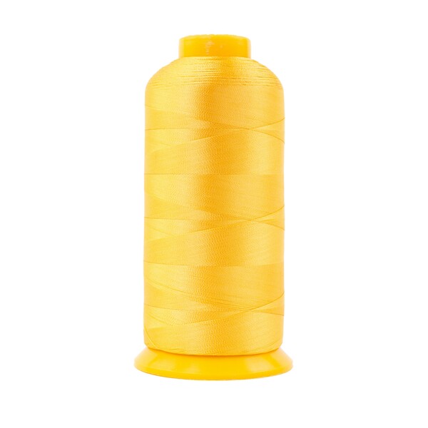 Wonderfil Threads R5-2115 Splendor 40wt 2ply Rayon 4572m Deep Lemon