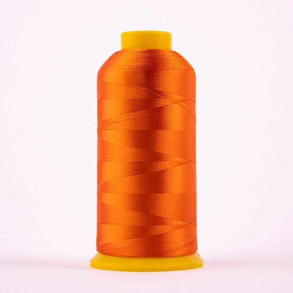Wonderfil Threads R5-1141 Splendor 40wt 2ply Rayon 4572m Deep Tangerine