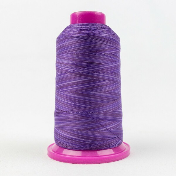 Wonderfil Threads TUL-18 Tutti Variegated 50wt Cotton Thread 2286m Blueberry