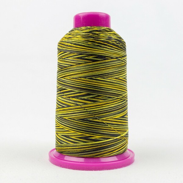 Wonderfil Threads TUL-04 Tutti Variegated 50wt Cotton Thread 2286m Bumblebee