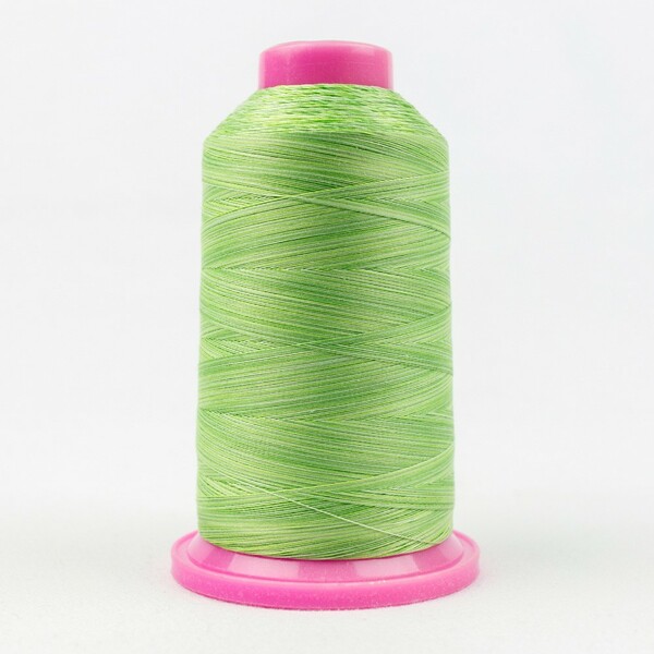 Wonderfil Threads TUL-28 Tutti Variegated 50wt Cotton Thread 2286m Lime