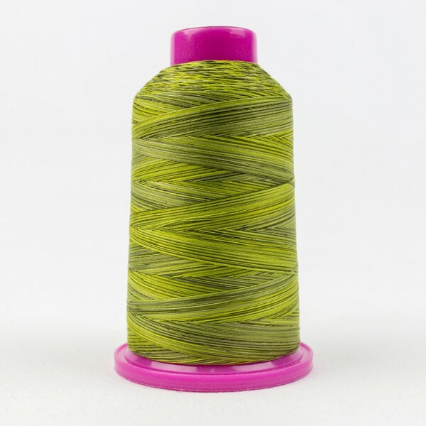 Wonderfil Threads TUL-32 Tutti Variegated 50wt Cotton Thread 2286m Moss