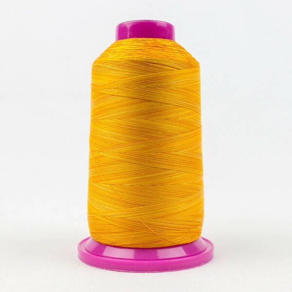 Wonderfil Threads TUL-07 Tutti Variegated 50wt Cotton Thread 2286m Oranges