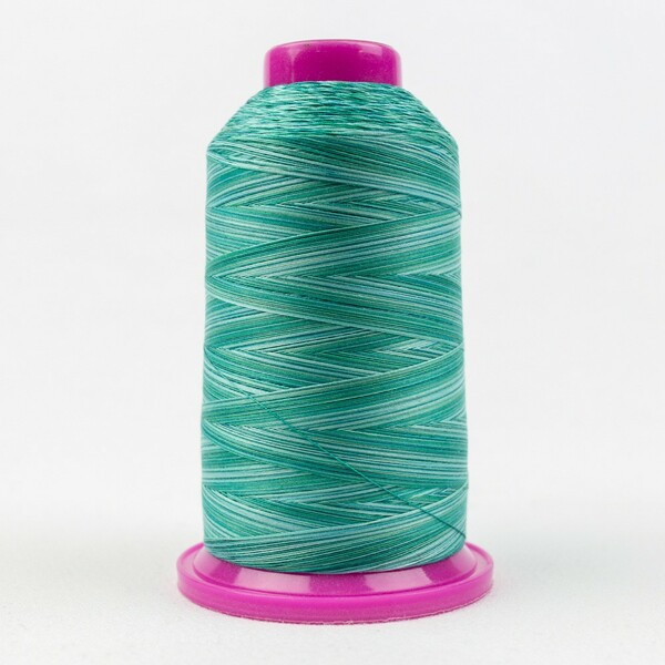 Wonderfil Threads TUL-22 Tutti Variegated 50wt Cotton Thread 2286m Peacock
