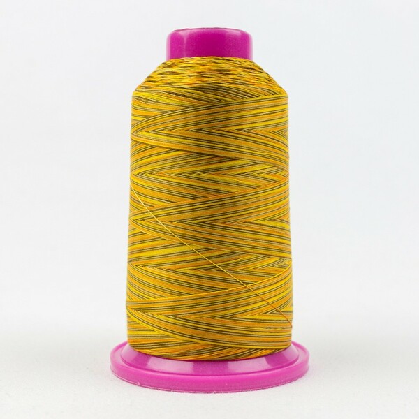Wonderfil Threads TUL-06 Tutti Variegated 50wt Cotton Thread 2286m Sunflower