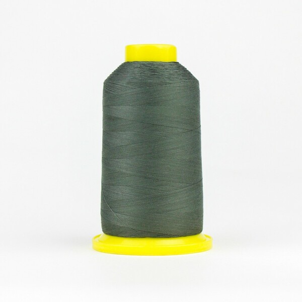 Wonderfil Threads UL-111 Ultima Cotton Wrapped Polyester 40wt 2743m Green Grey