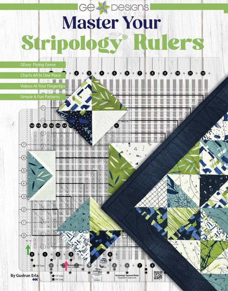 GE Designs GE-517 Master Your Stripology Rulers Book