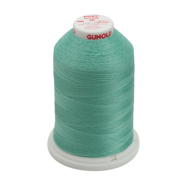 Sulky Cotton Thread 2-ply 30wt 400d 3200yds Mint Julep