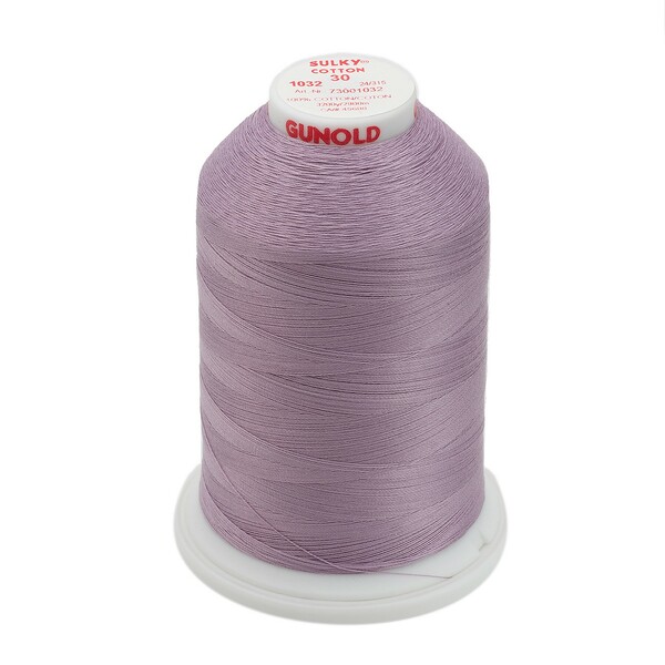 Sulky Cotton Thread 2-ply 30wt 400d 3200yds Medium Purple