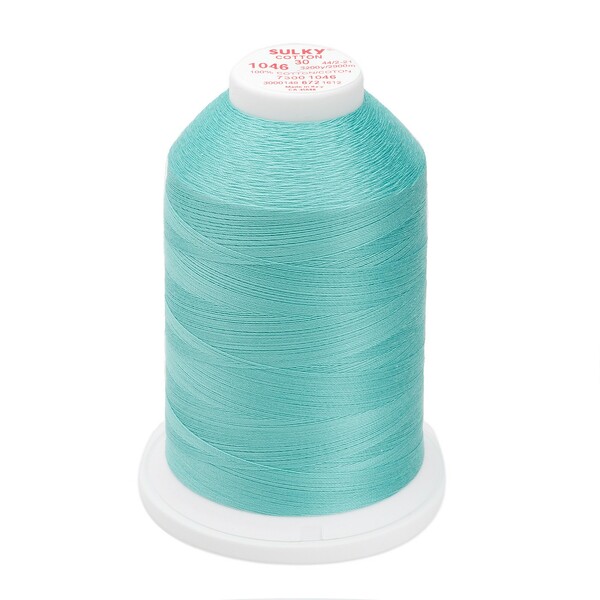 Sulky Cotton Thread 2-ply 30wt 400d 3200yds Teal
