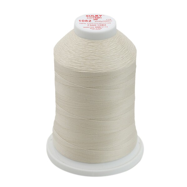 Sulky Cotton Thread 2-ply 30wt 400d 3200yds Ecru