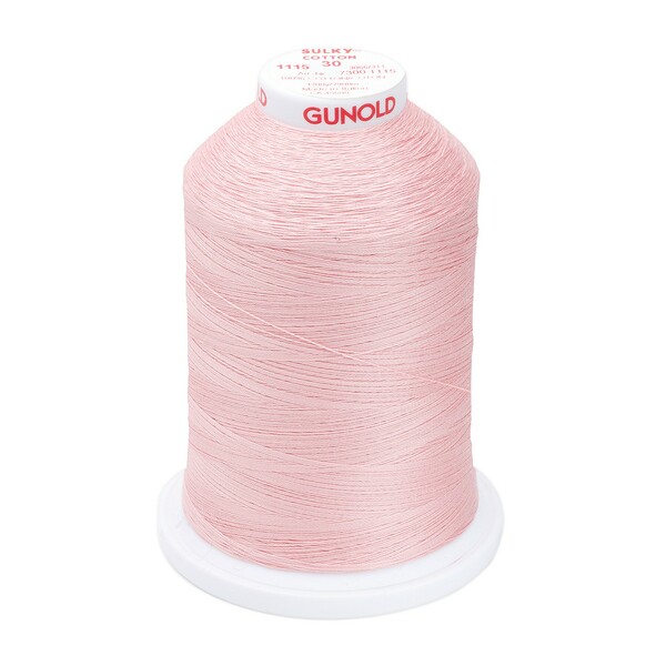 Sulky Cotton Thread 2-ply 30wt 400d 3200yds Light Pink