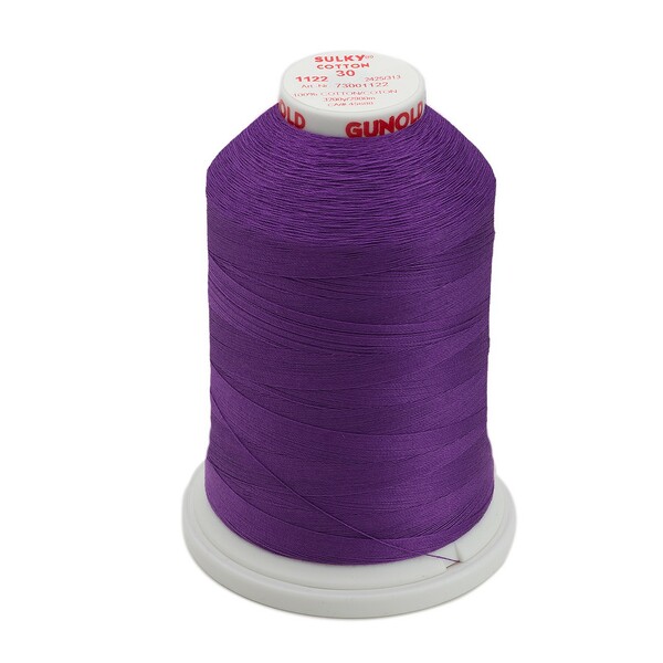 Sulky Cotton Thread 2-ply 30wt 400d 3200yds Purple
