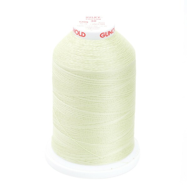 Sulky Cotton Thread 2-ply 30wt 400d 3200yds Light Avocado
