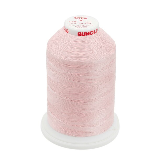 Sulky Cotton Thread 2-ply 30wt 400d 3200yds Pastel Pink