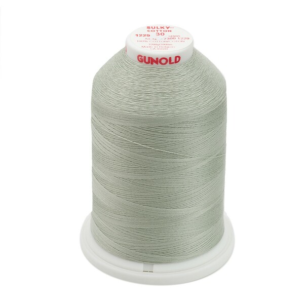 Sulky Cotton Thread 2-ply 30wt 400d 3200yds Light Putty