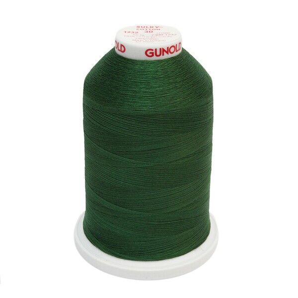 Sulky Cotton Thread 2-ply 30wt 400d 3200yds Classic Green