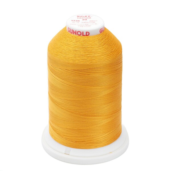 Sulky Cotton Thread 2-ply 30wt 400d 3200yds Orange Sunrise