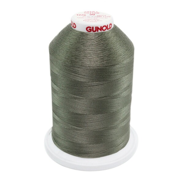 Sulky Cotton Thread 2-ply 30wt 400d 3200yds Dark Grey Khaki