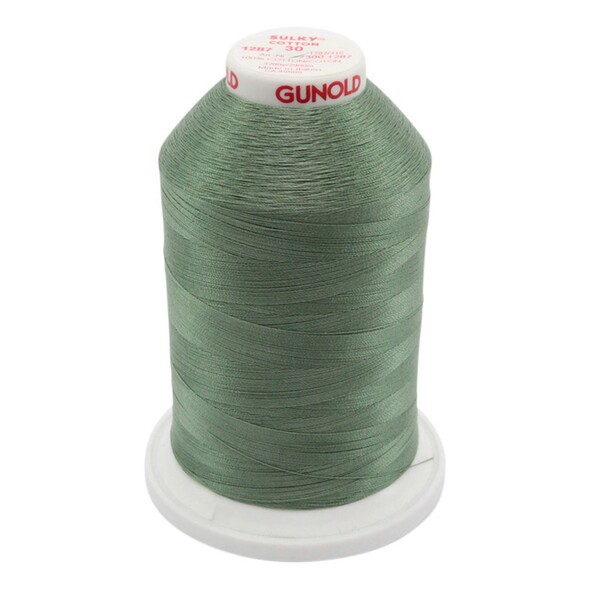Sulky Cotton Thread 2-ply 30wt 400d 3200yds French Green