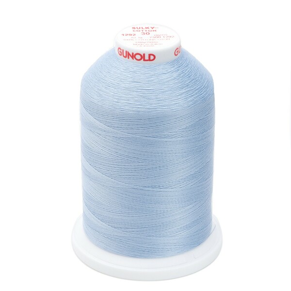 Sulky Cotton Thread 2-ply 30wt 400d 3200yds Heron Blue