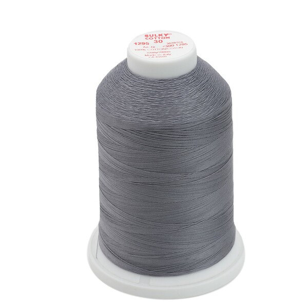 Sulky Cotton Thread 2-ply 30wt 400d 3200yds Sterling