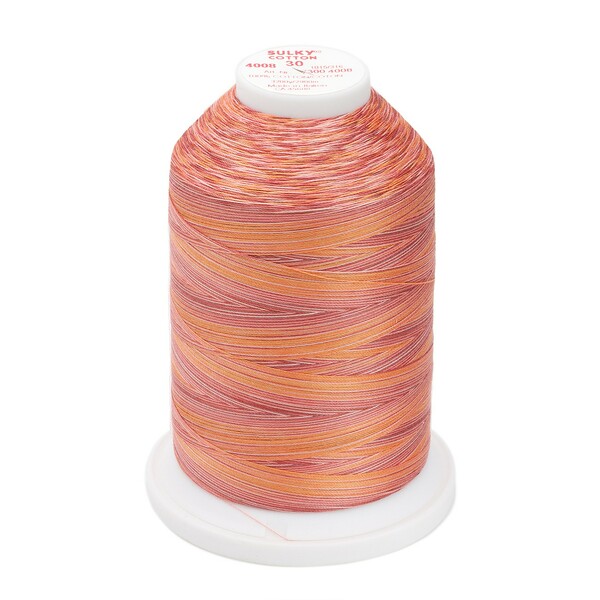 Sulky Blendables Cotton Thread 2-ply 30wt 400d 3200yds Peach Parfait
