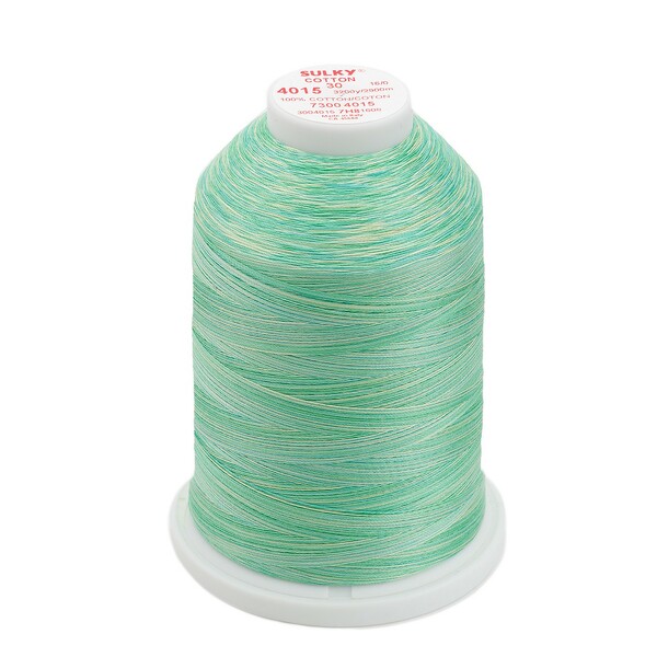 Sulky Blendables Cotton Thread 2-ply 30wt 400d 3200yds Cool Water