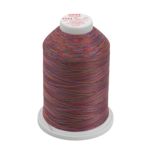 Sulky Blendables Cotton Thread 30wt 3200yds Royal Sampler
