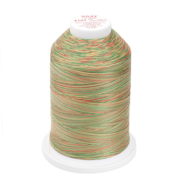 Sulky Blendables Cotton Thread 2-ply 30wt 400d 3200yds Antique Christmas