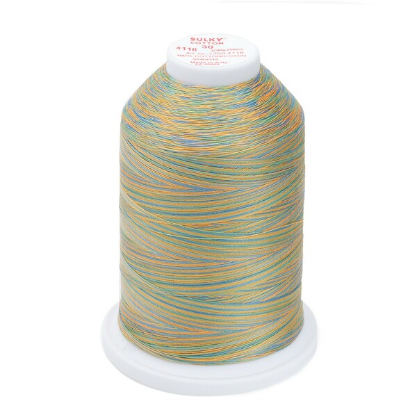 Sulky Blendables Cotton Thread 30wt 3200yds Caribbean