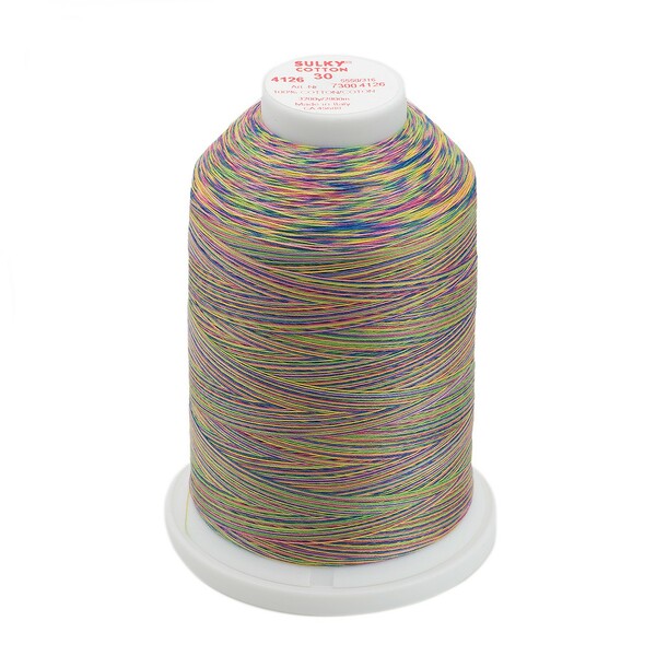 Sulky Blendables Cotton Thread 30wt 3200yds Basic Brights