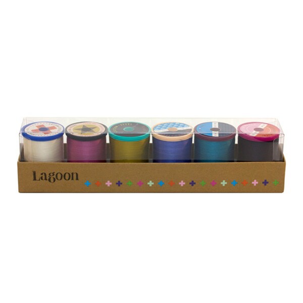Sulky Cotton and Steel Lagoon 50wt 660yd Six Spool Collection