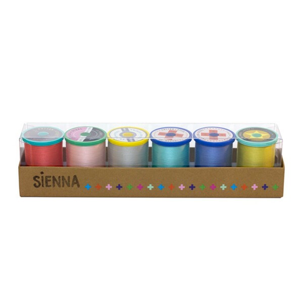 Sulky Cotton and Steel Sienna 50wt 660yd Six Spool Collection
