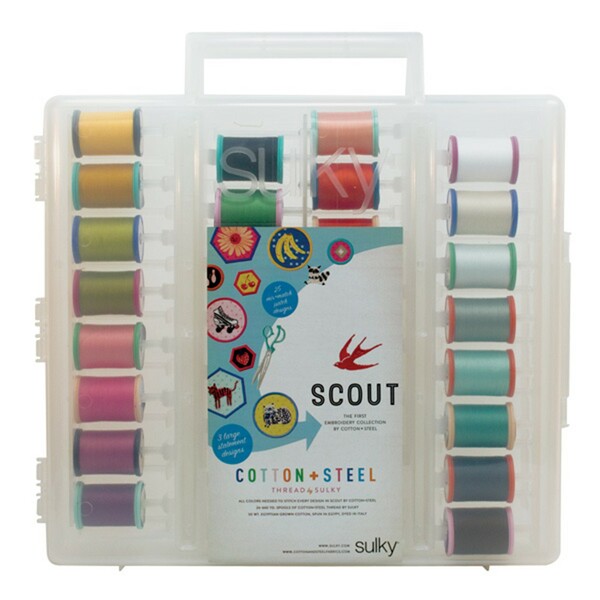 Sulky Cotton and Steel Scout 50wt 660yd 26 Spool Collection