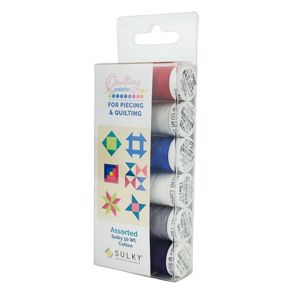 Sulky Sulky Quilting Patriotic 50 wt Cotton Sampler