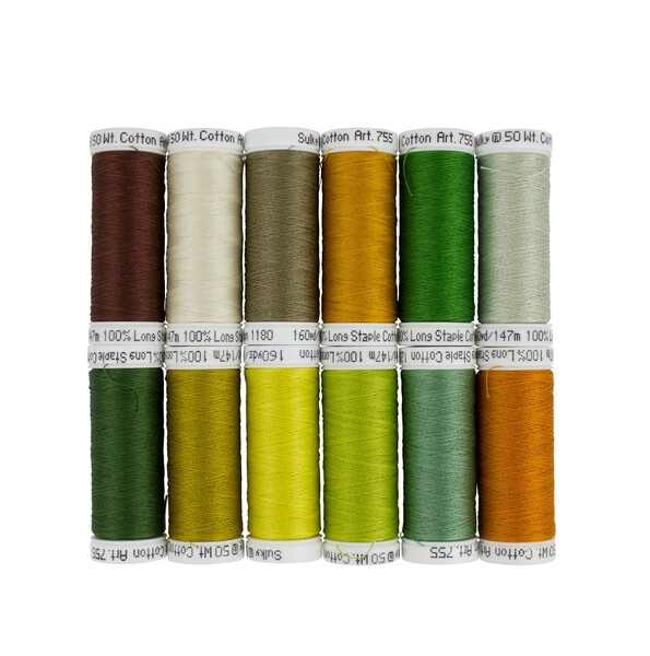 Sulky Quilting Forest & Fauna 50 wt Cotton Palette