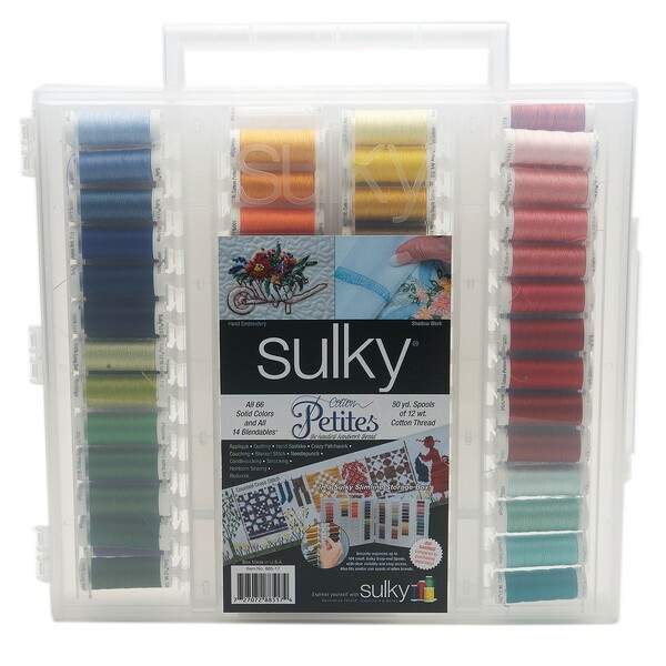 Sulky Petites 12wt Cotton Thread Slimline Sampler Box