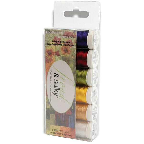 Sulky Sulky Designer Thread Collection - Frond Fabrics Think Outside the Vase
