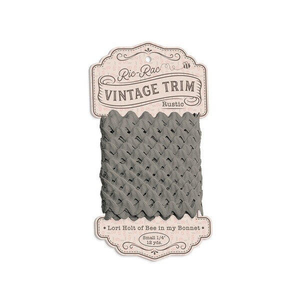 Riley Blake Designs Vintage Trim Ric Rac Rustic 1/4in x 12yd