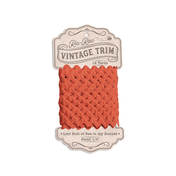 Riley Blake Designs Vintage Trim Ric Rac Autumn 1/4in x 12yd
