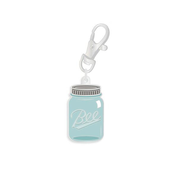 Riley Blake Designs Lori Holt Autumn Enamel Happy Charm Jar