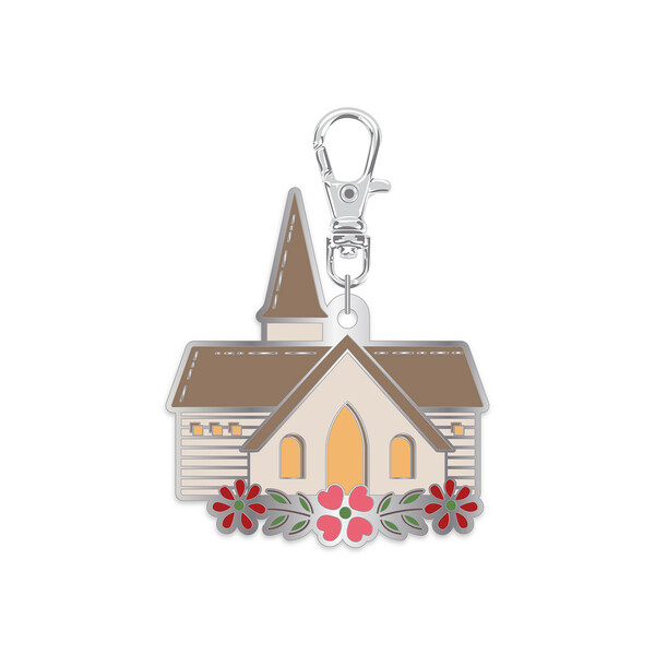Riley Blake Designs Lori Holt Enamel Happy Charm Chapel